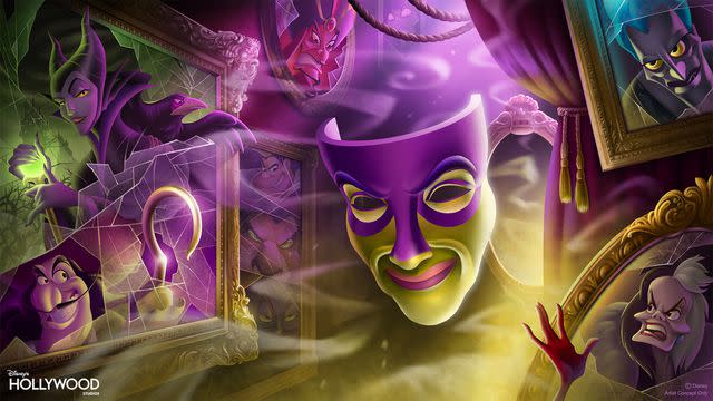 <p>Disney</p> Captain Hook, Maleficent, Cruella de Vil, and more Disney villains star in new Disney World show