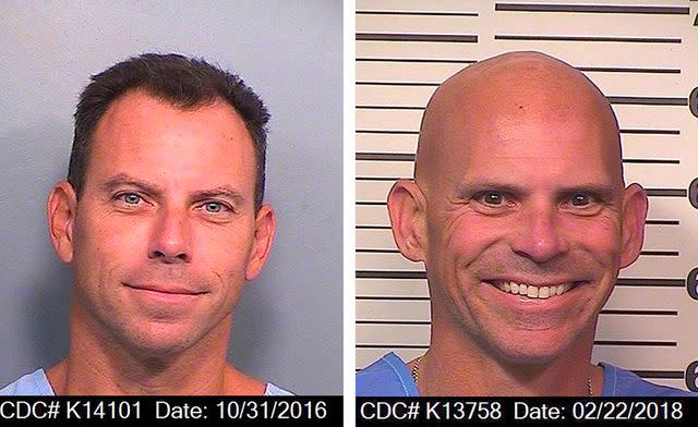 <p>California Department of Corrections and Rehabilitation/AP</p> Erik Menendez in 2016 and Lyle Menendez in 2018.