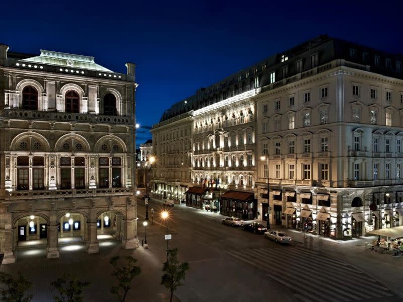 加利利旅遊獨家合作維也納薩赫飯店。（圖／加利利旅遊提供）