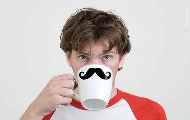 This is what your man really needs to now about Movember. Photo: Getty.