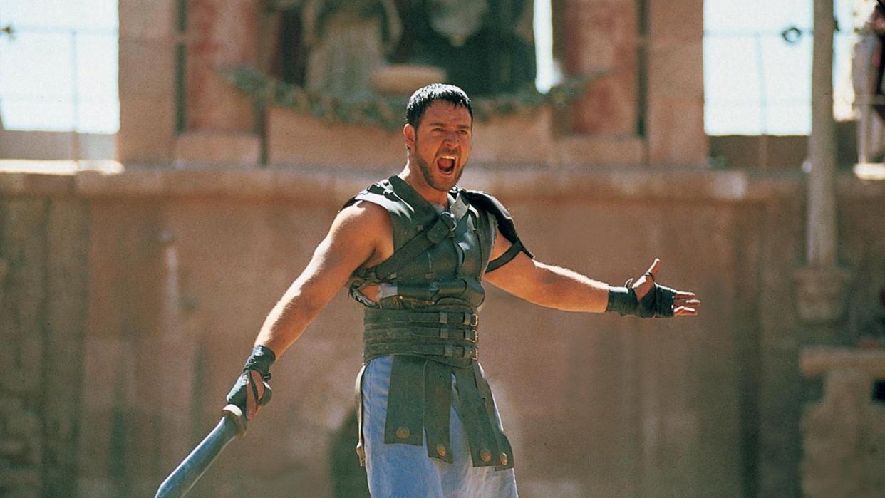  Russell Crowe in Gladiator. 