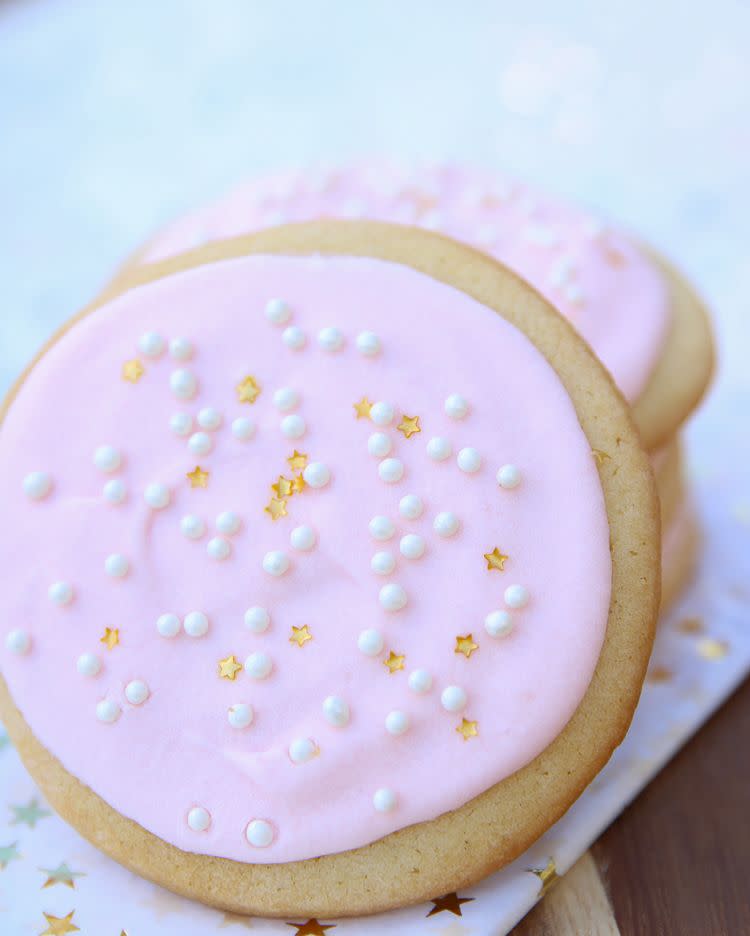 Champagne Buttercrceam Cookies