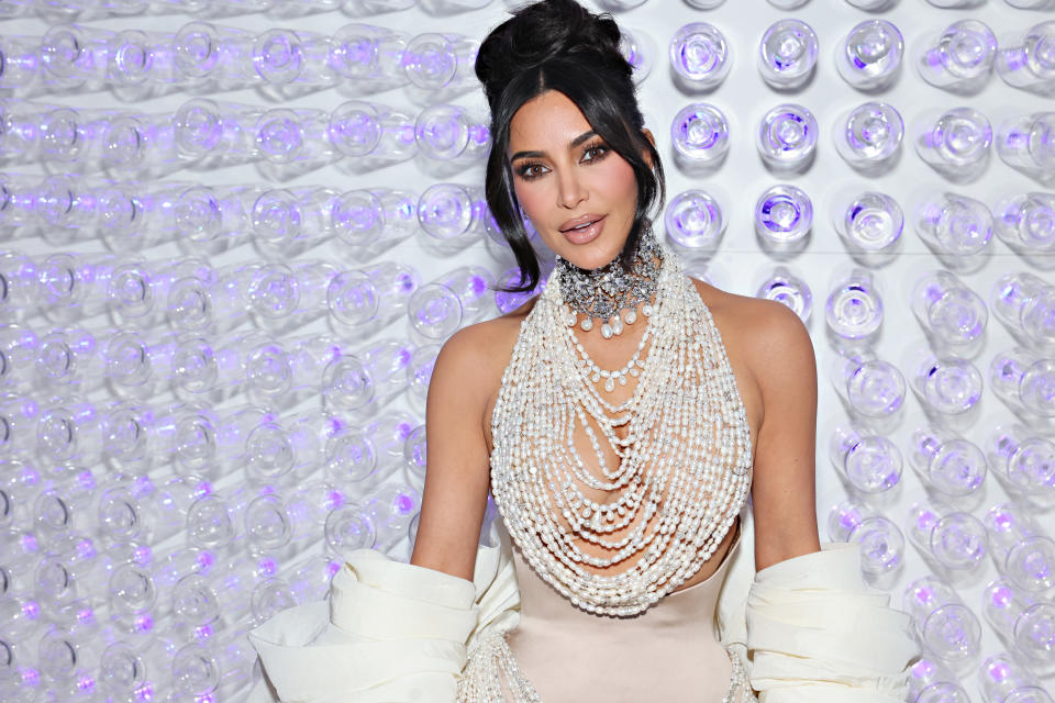 NEW YORK, NEW YORK - MAY 01: Kim Kardashian attends the 2023 Met Gala 