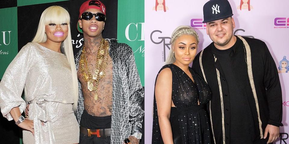 Blac Chyna, Rob Kardashian, and Tyga