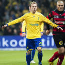 Nom: Michael Krohn-Dehli<br>Poste: Attaquant<br>Date de naissance (Âge): 06/06/1983 (29)<br>Numéro: 9<br>Club: Brøndby (Danemark DEN)