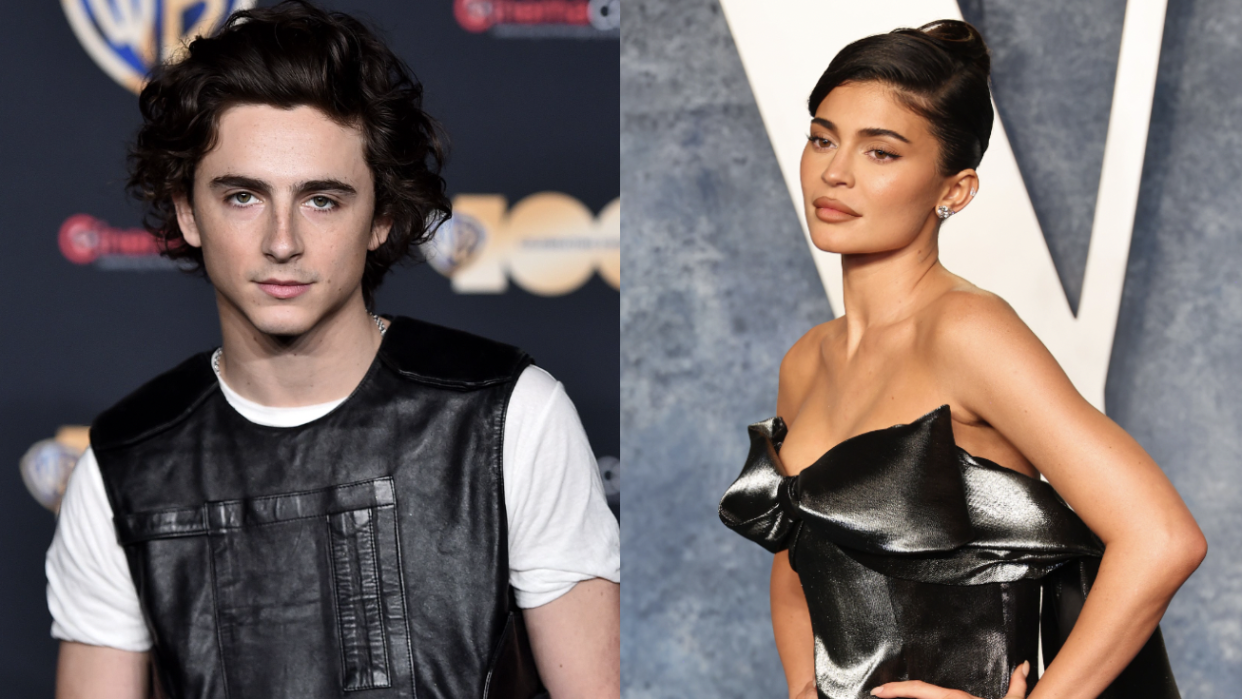 kylie jenner and timothee chalamet