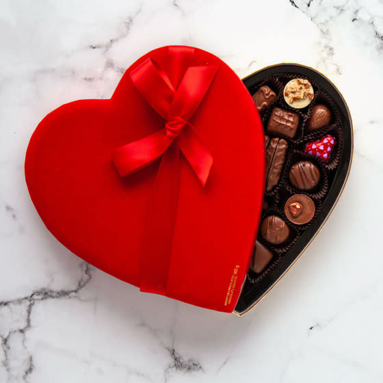 Milk Chocolate Heart Box. Image via Purdy's.