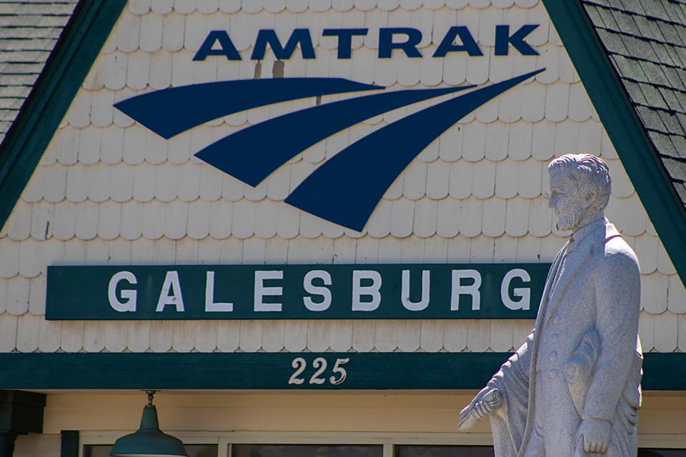 The Galesburg Amtrak depot is located at 225 S. Seminary Street.