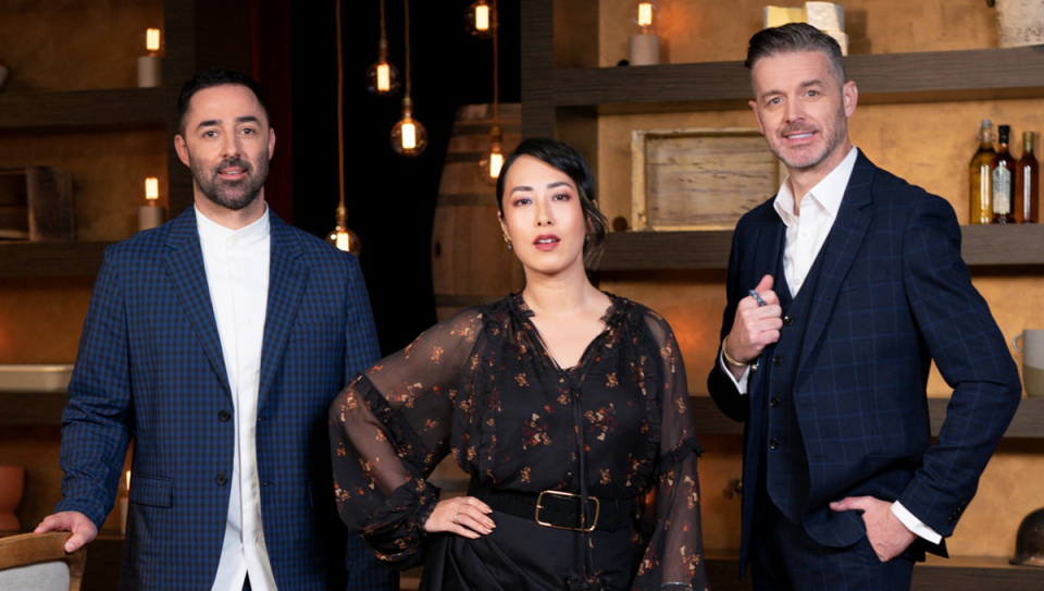 MasterChef’s Andy Allen, Melissa Leong and Jock Zonfrillo.