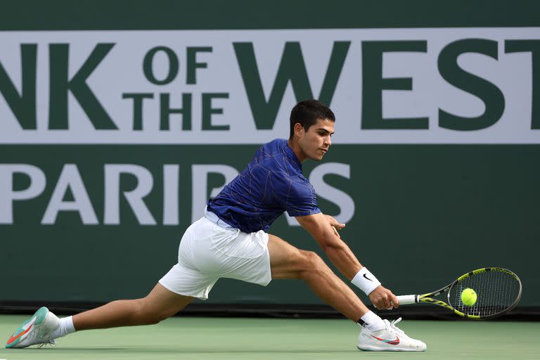 El niño maravilla español, Carlos Alcaraz, número dos del mundo, volverá a Indian Wells esta semana con un gran desafío por delante: ganar el título por primera vez y regresar a la cima del ranking