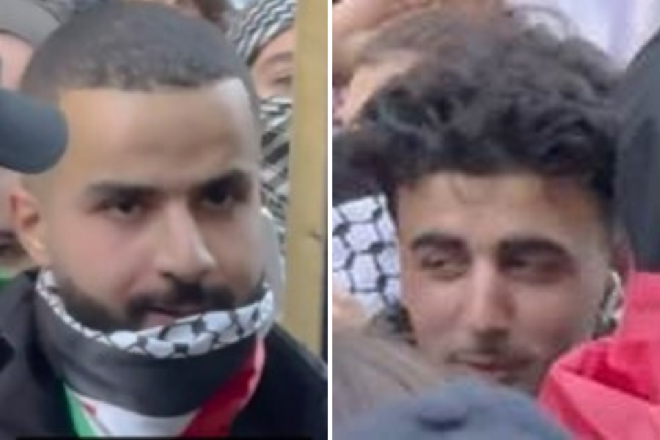 Police also want to speak to these two men in relation to the third appeal (Met Police)