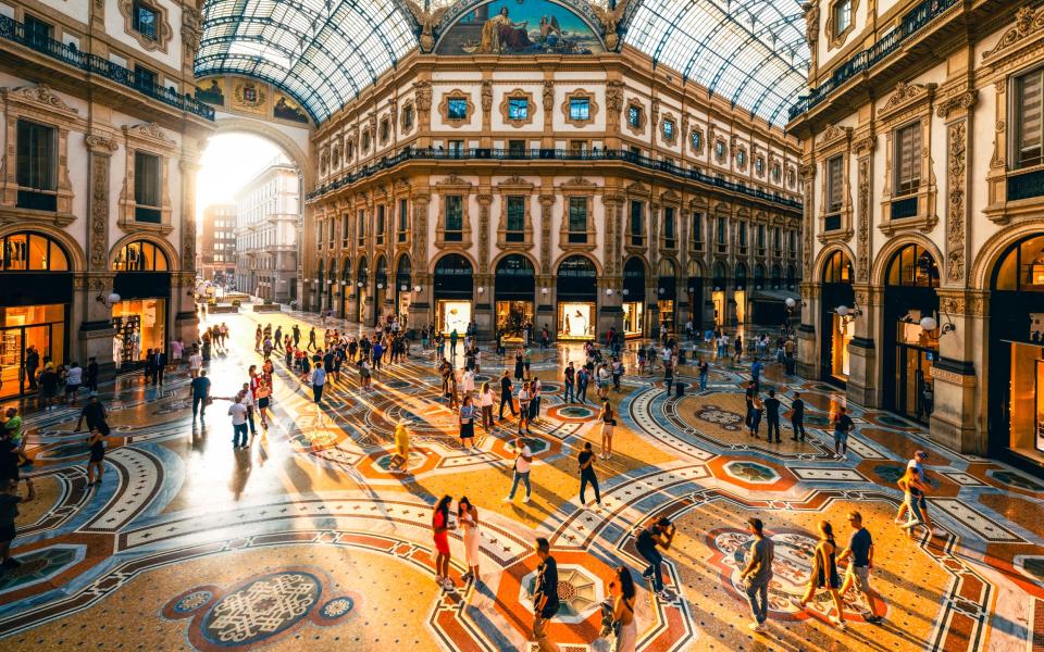 Galleria Vittorio Emanuele II in Milan