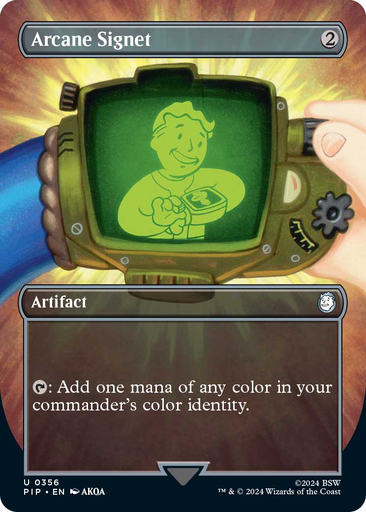 Magic: The Gathering Fallout crossover card preview