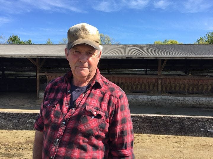 Byron Gallup, owner of The Gallup Homestead Farm, had the 498 acre farm protected by the state through the Farmland Preservation Program. This means the land can only ever be used for agriculture.