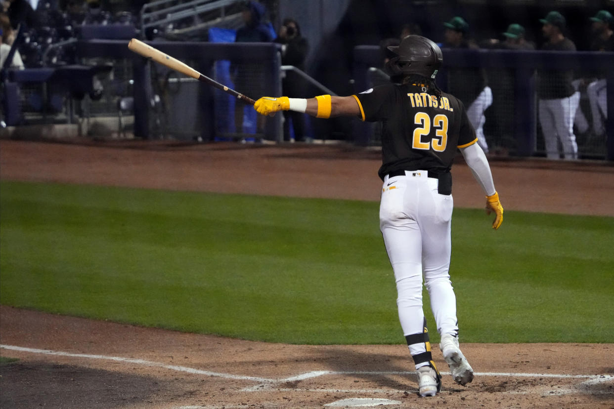 Fernando Tatis Jr. is likely to hear a lot of boos this year. The question will be how often cheers drown them out. (Joe Camporeale-USA TODAY Sports)