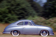 <p>Given several iterations of Porsche’s 911 could have made this list if treated <strong>individually</strong>; it’s not a huge surprise that its predecessor, the 356, also features here. What you won’t find elsewhere here, though, is the Volkswagen Beetle upon which the 356 was ultimately derived. In Porsche’s pursuit of performance, its sleeker styling increased its length in comparison with the VW. </p><p>Few cars are as visually over-bodied as Porsche’s debut series production model. Not only does the wheelbase look too short for its length — and at <strong>52.40%</strong>, it is — the wheels themselves look sunken within the arches, giving the impression the bodywork’s also too wide. Only 356s from its final six years in production are accounted for on our list, courtesy of the additional length added by their more substantial bumpers. </p>
