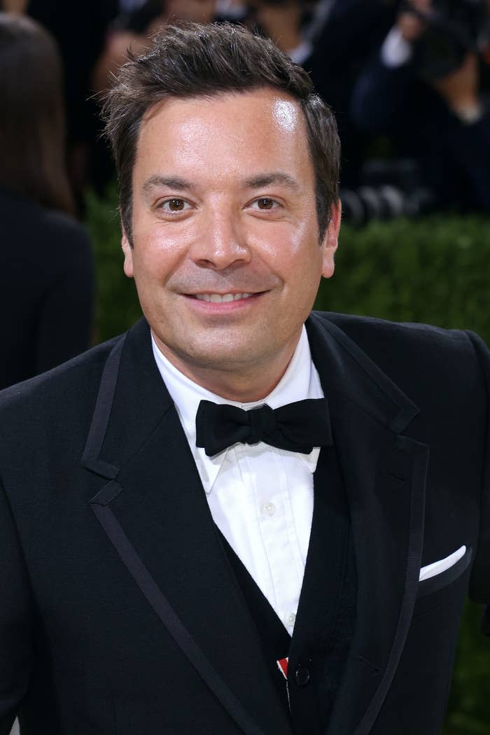 Jimmy Fallon attends the Met Gala 2021