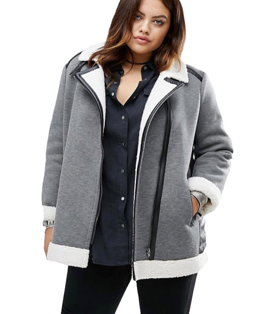 Alice & You Faux Shearling Jacket