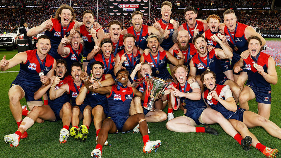 Victorian AFL players will be required to be full vaccinated by mid-November before they will be permitted to train and play. (Photo by Michael Willson/AFL Photos via Getty Images)