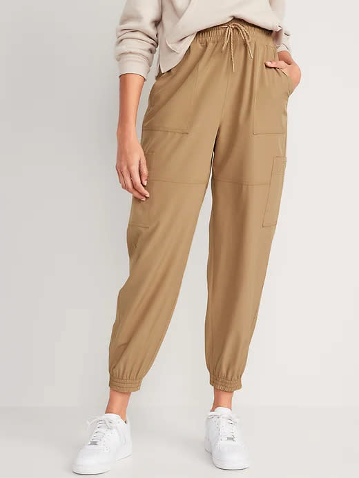 Extra High-Waisted StretchTech Performance Cargo Jogger Pants. Image via Old Navy.