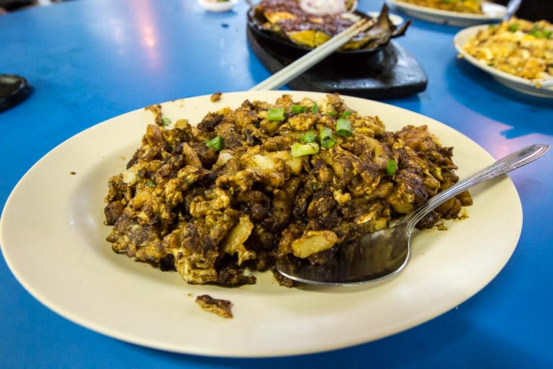 Boon Lay Place Food Village - Black Carrot Cake