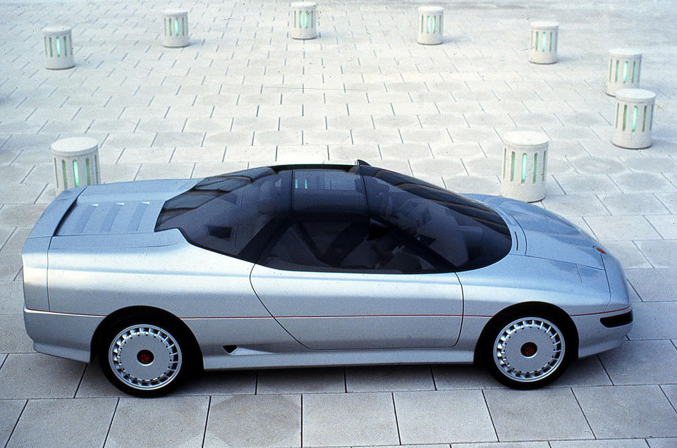<p>Perennially broke <strong>British Leyland/Austin Rover/MG Rover</strong> rarely created pricey concept cars, but this <strong>E-XE </strong>proved they could pull it off when they tried.</p><p>It clearly influences the <strong>MGF </strong>sports car that arrived a decade after the E-XE made its first appearance, complete with <strong>Metro</strong> <strong>6R4</strong> running gear. We reckon it still looks great today, not bad for an eighties concept aged <strong>34</strong>.</p>