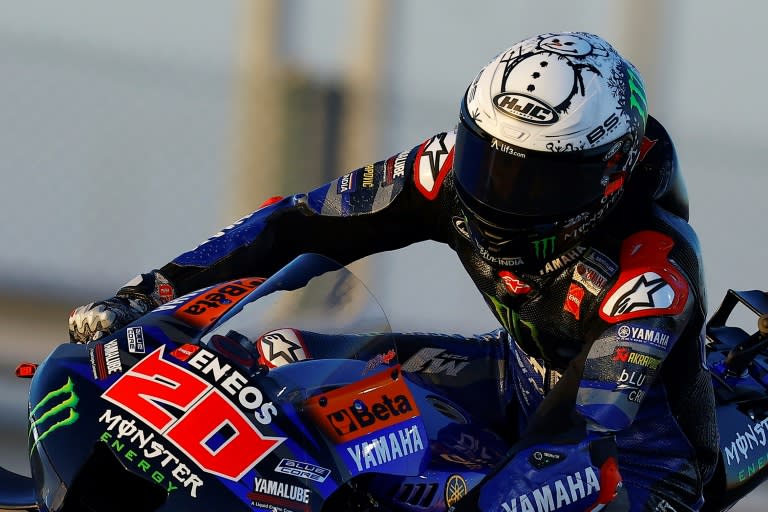 2021 MotoGP champion Fabio Quartararo has committed to Yamaha for a further two years (KARIM JAAFAR)
