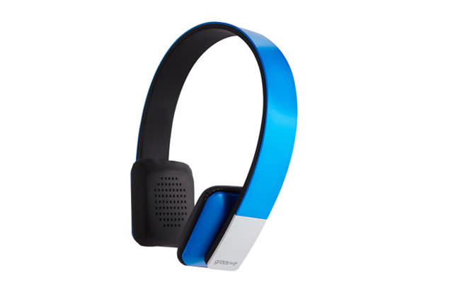 groov-e headphones blue