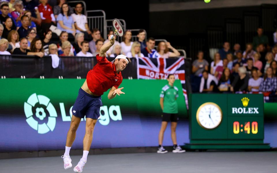 tommy paul davis cup 2022 - Steve Welsh/PA