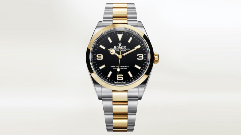 Rolex Explorer Ref. 124273 in Two-Tone - Credit: Rolex