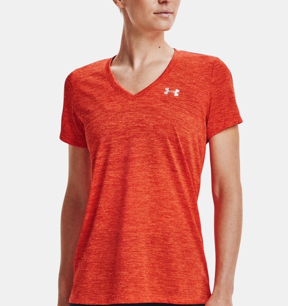 9) Women's UA Tech Twist V-Neck