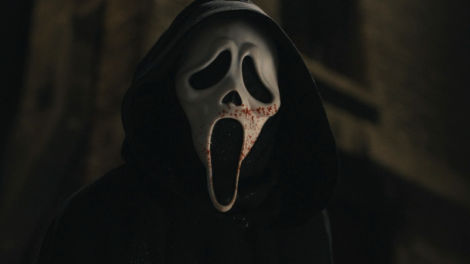 Ghostface in Scream VI's opening