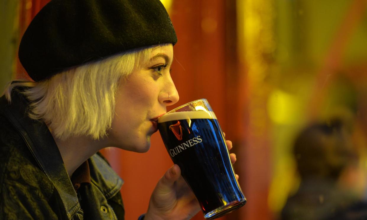 <span>Experts say the increase in the popularity of stout has been partly driven by Guinness’s good marketing during the pandemic.</span><span>Photograph: NurPhoto/Getty Images</span>