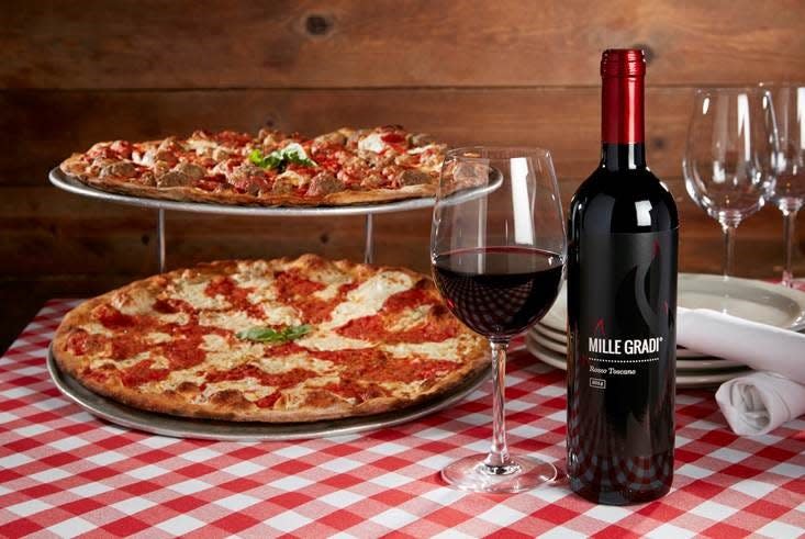Grimaldi's Pizzeria celebrates Memorial Day along with National Wine Day on Monday, May 25. Customers can receive 50% off bottles of wine with any food purchase.