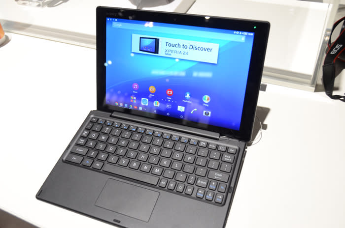 現場直擊！Sony Xperia Z4 Tablet 實機動手玩