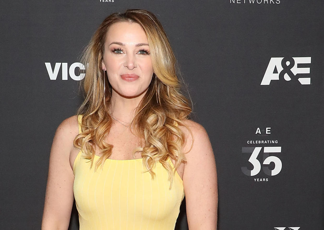 Jamie Otis attends the 2019 A+E Upfront at Jazz at Lincoln Center on March 27, 2019 in New York City. (Photo by Taylor Hill/Getty Images)
