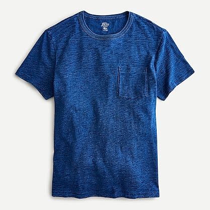 J.Crew Indigo-Dyed Slub Cotton T-Shirt