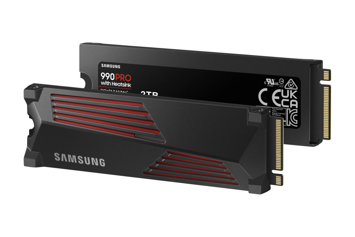 Samsung lança SSDs 990 PRO PCIe 4 com velocidade de até 7450 MB/s