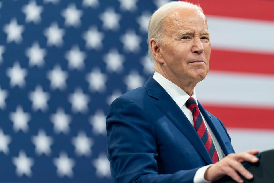 President Biden has been unable to deliver major pledges in Congress, largely due to Republican opposition (AP)