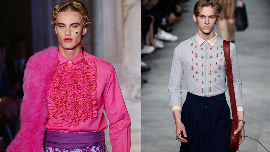 <p>Dude Looks Like a Lady: The Most Gender Fluid Styles From the Men’s Shows</p>