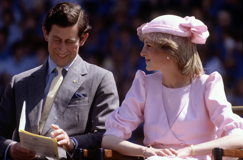Diana Princess of Wales and Prince Charles visit Newcastle, Australia (David Levenson / Getty Images)