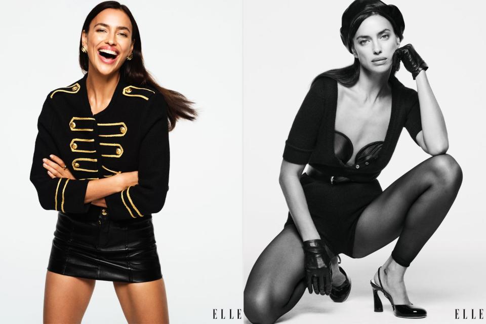 <p>Dan Jackson</p> Irina Shayk for ELLE