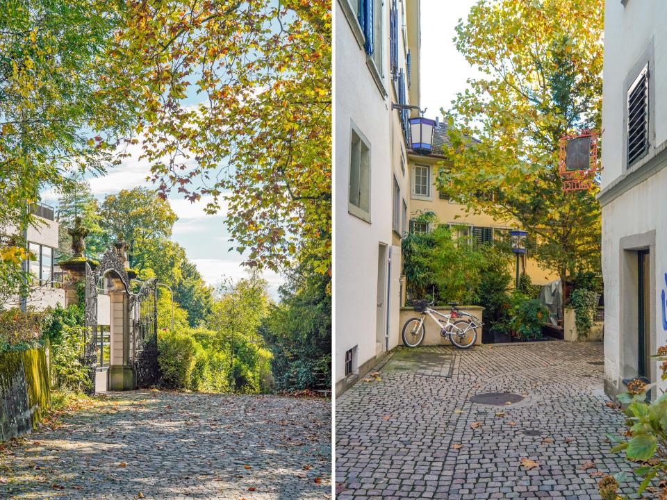 Cobblestone in Switzerland