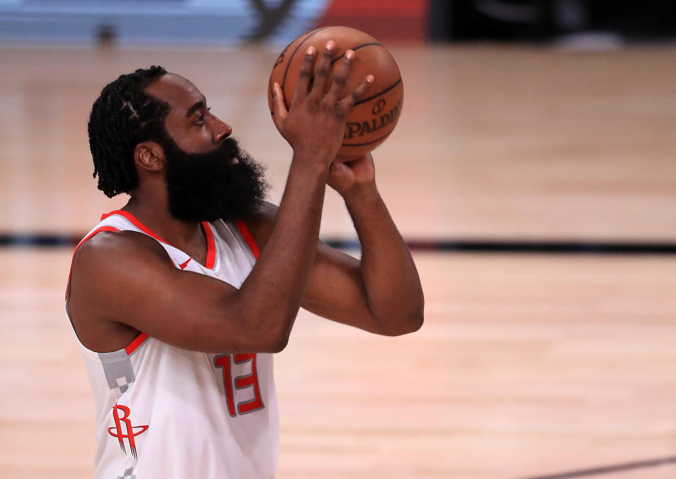 James Harden of the Houston Rockets