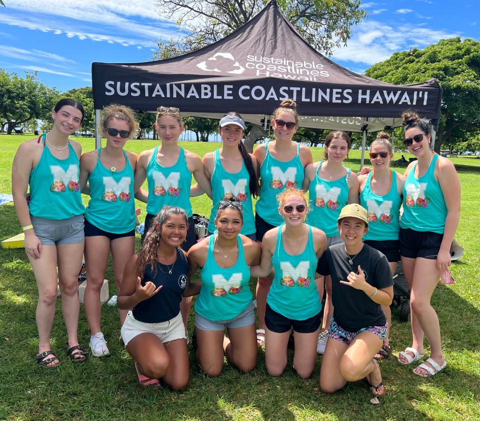 The high schoolers volunteered with three different Hawaii nonprofits.