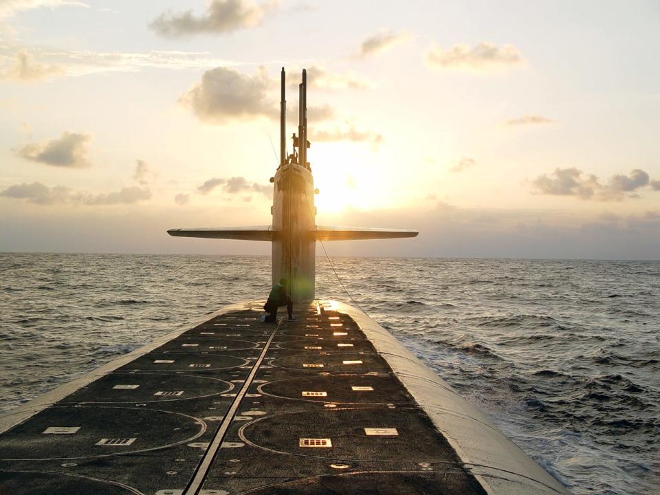 Navy Ohio-class ballistic-missile submarine USS Wyoming