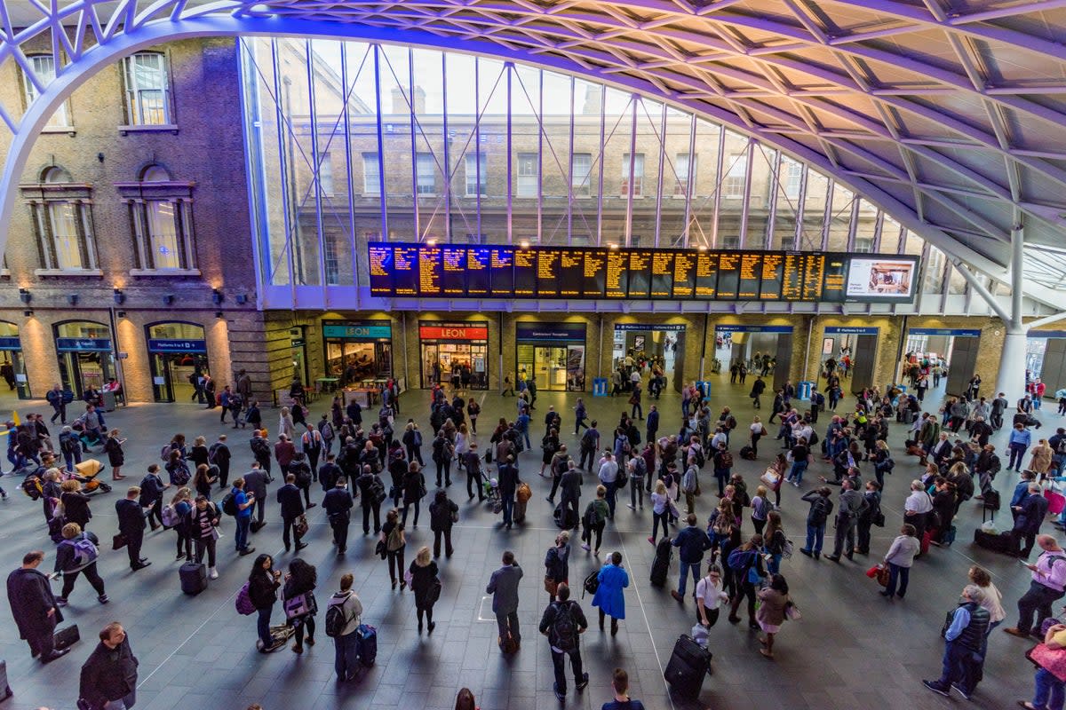 King’s Cross is one of the UK’s busiest railway stations  (Getty Images)