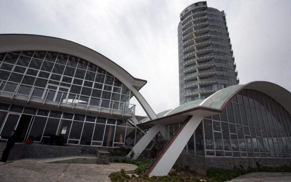 Humboldt Hotel stands in Waraira Repano National Park in Caracas, Venezuela - Carlos Becerra /Bloomberg 