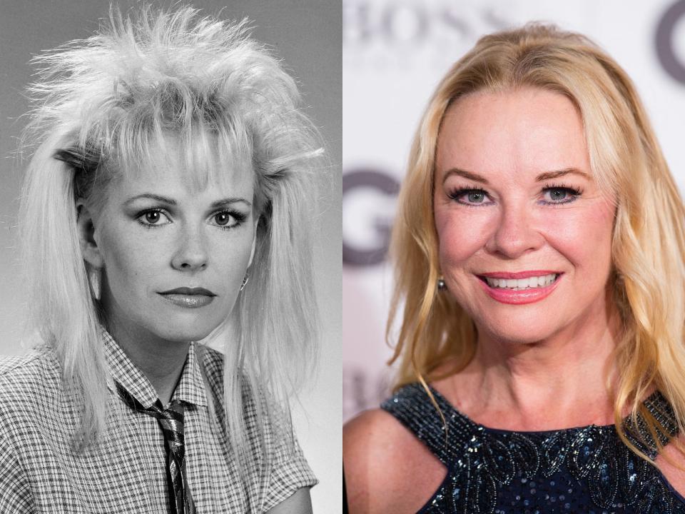 Pamela Stephenson then and now