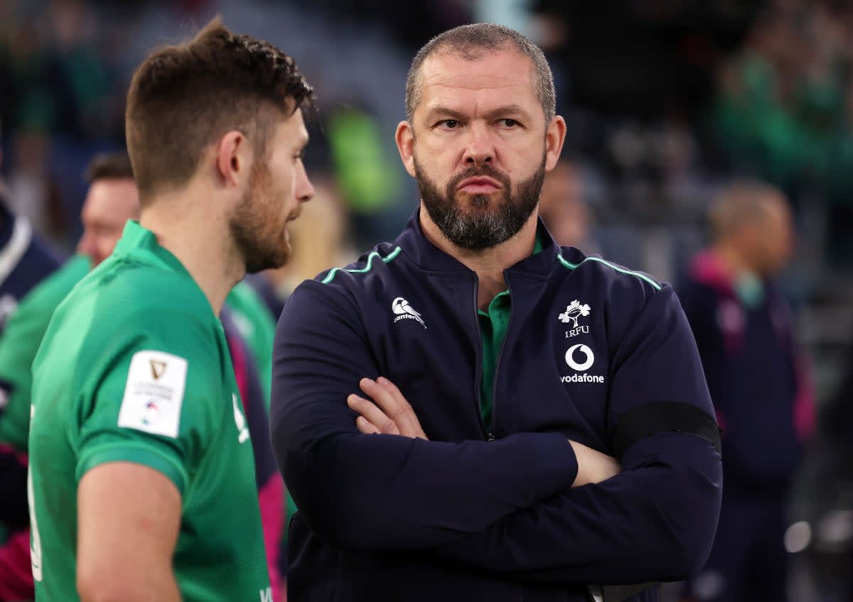 Andy Farrell’s Ireland will look to close in on the Grand Slam  (Getty Images)